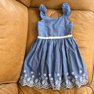 Girls blue sundress size 6